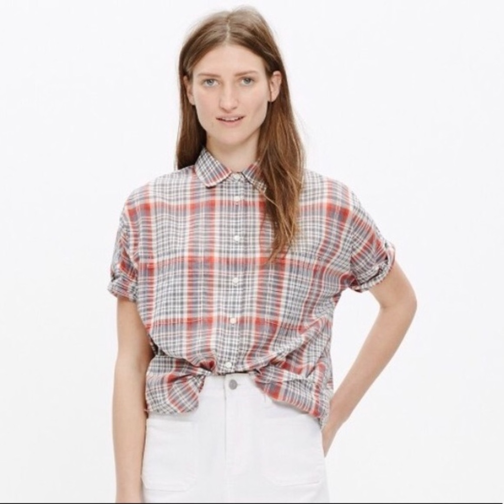 Madewell Courier Shirt - Kercheif Plaid